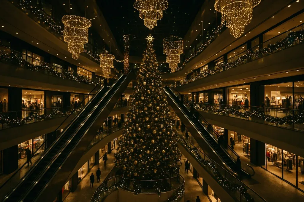 Świąteczne jarmarki i dekoracje